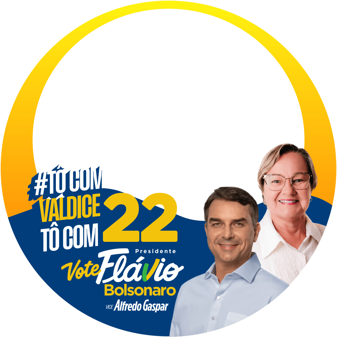 Moldura da campanha de Valdice e Fl谩vio 22